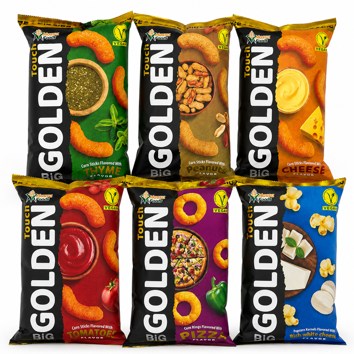 Golden Touch The Full Six — Box of 12